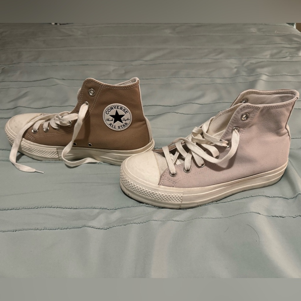 Multi-Colored Platform Converse - image 3